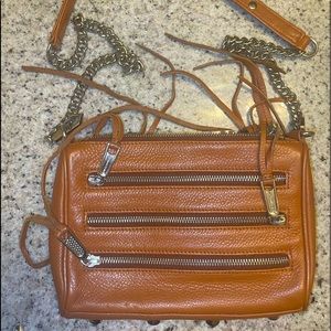 Tan Rebecca Minkoff bag. Used twice.